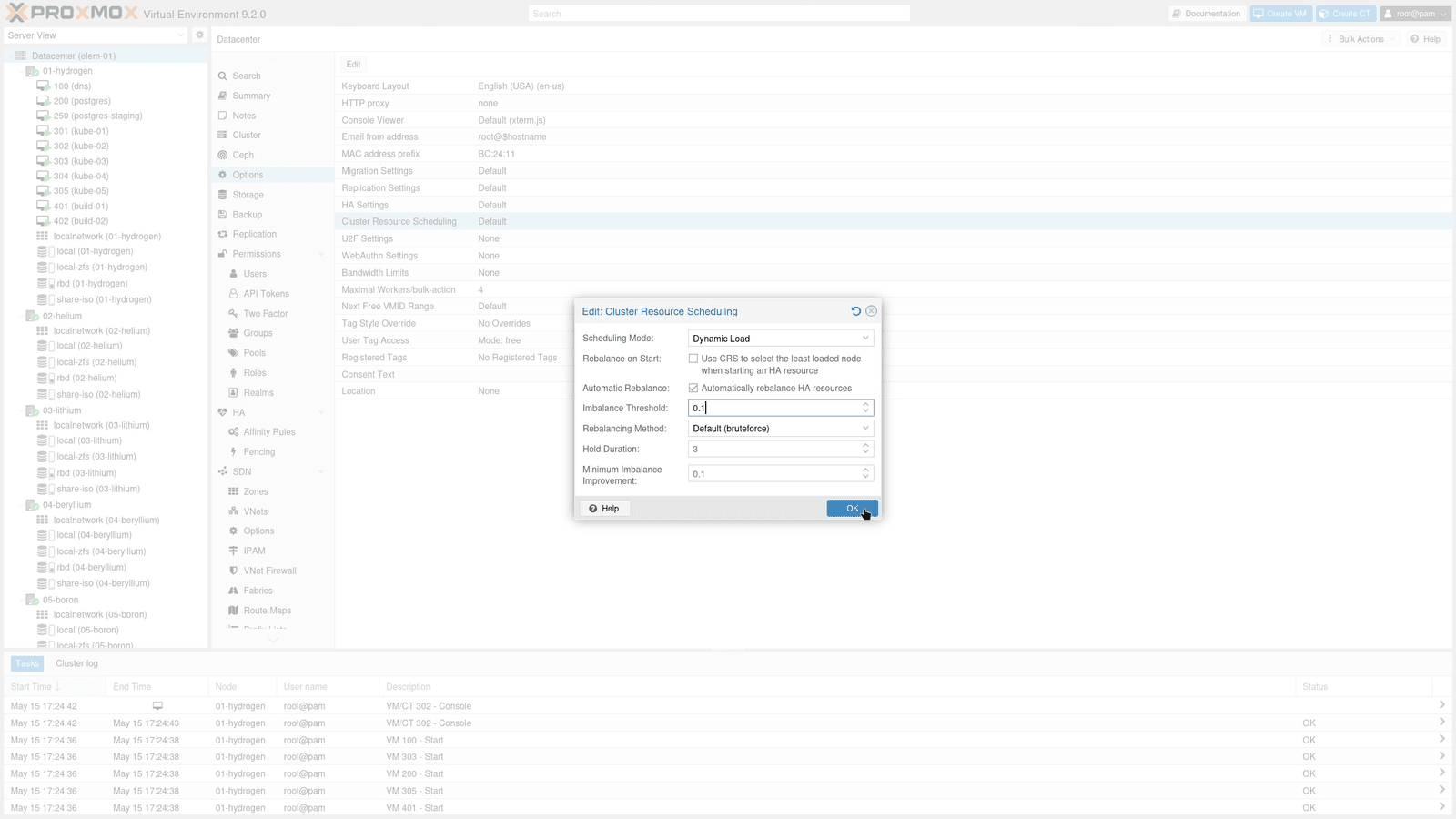 On-premise private cloud infrastructure